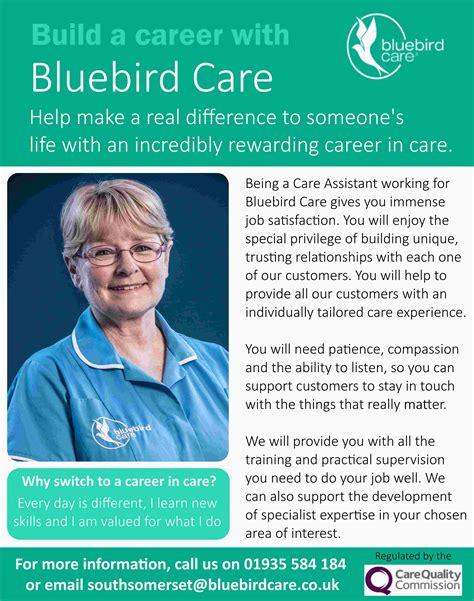 Homecare Provider Bluebird Care South Somerset