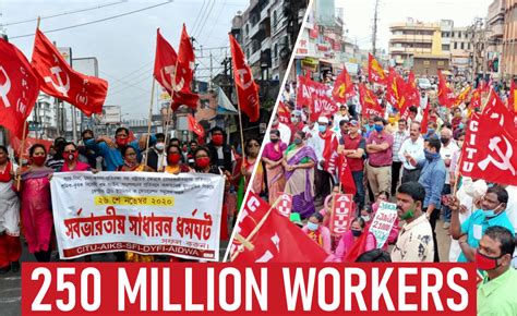 India Largest Strike In Human History Is 250 Million People Strong