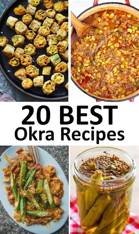 The 20 Best Okra Recipes How To Cook Okra Gypsyplate