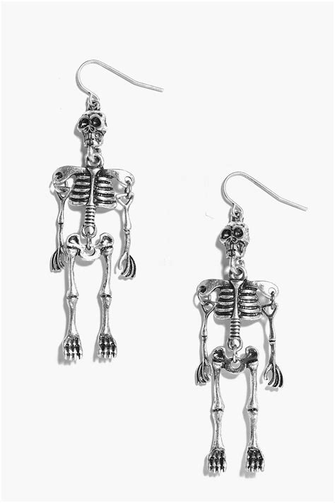 Halloween Skeleton Earrings Halloween Skeletons Skeleton Earrings