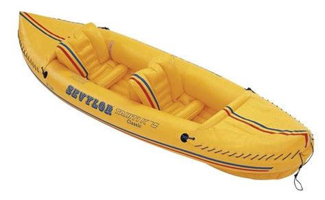 2 Inflatable Kayaks Sevylor Tahiti 79 Classics Ea Holds Up To 400 Lbs