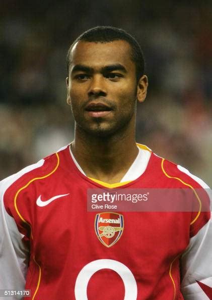 A Portrait Of Ashley Cole Of Arsenal Prior To The Uefa Champions