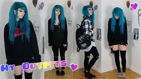 my emo alternative outfits 2017 youtube