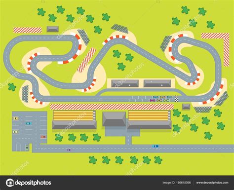 Corre en un vehículo de alta velocidad, realizar saltos mortales. Imágenes: pistas de carreras animadas | Dibujos animados ...