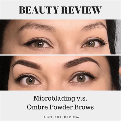 Microblading Vs Ombre Powder Brows How To Do Eyebrows Ombre
