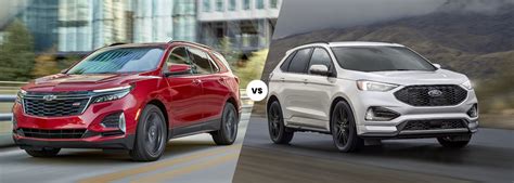 2022 Chevrolet Equinox Vs 2022 Ford Edge Stingray Chevrolet