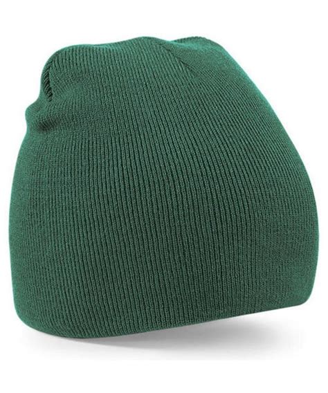 Unisex Knitted Beanie Hat Wooly Winter Warm Skiing Skull Cap Green