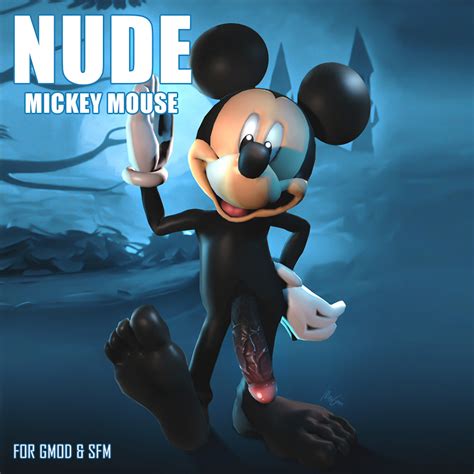 Mickey Mouse Nude Model