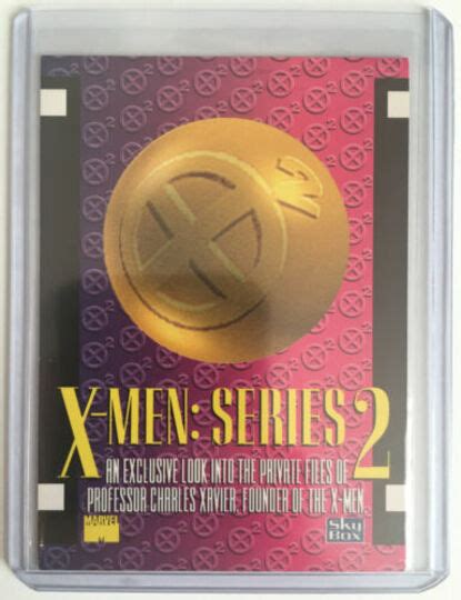 Mavin 1993 Skybox X Men Series 2 Checklist