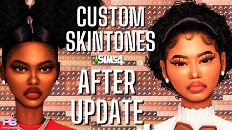 How To Get Custom Cc Skintones In Your Game After Skintone Update