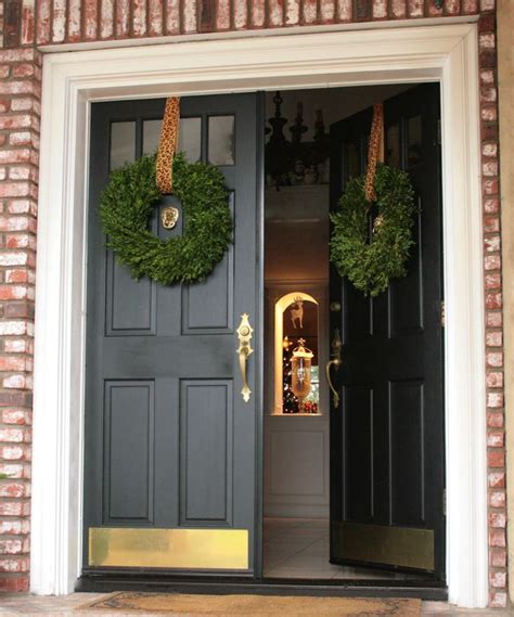 42 Best Double Door Decor Images On Pinterest Christmas