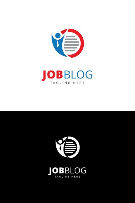 Job Blog Logo Template 68354 Templatemonster Blog Logo Logo