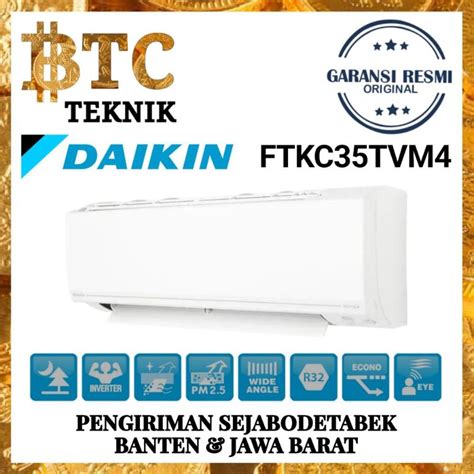 Jual Ac Daikin Ftkc Pk Star Inverter Thailand Harga Unit Only