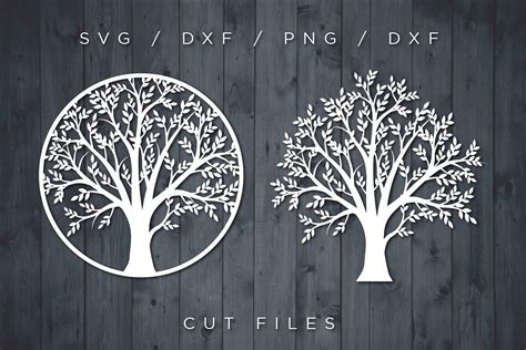 Tree Of Life SVG Tree Cut File Tree Cut Out Tree Dxf Svg 388652