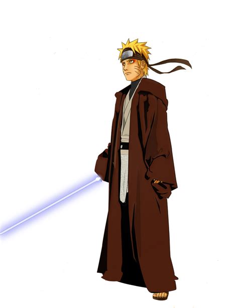 Naruto Is A Jedi Knight By Unrealpixel On Deviantart