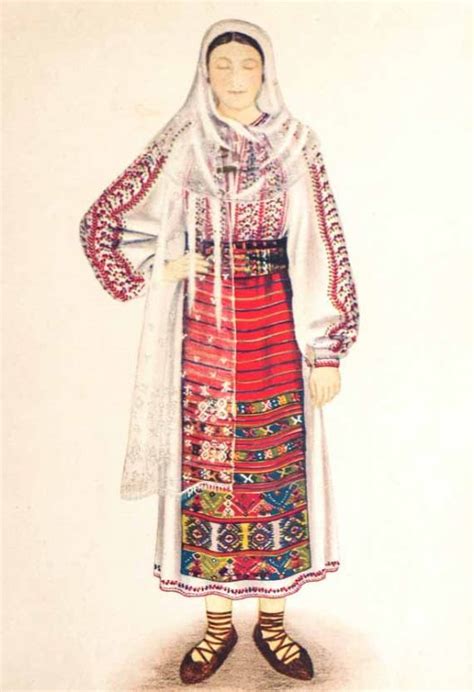 Romanian National Costumes From 4 Ethnographic Zones