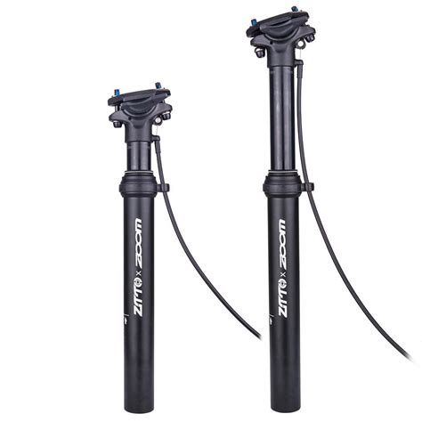Bike Dropper Seatpost 100mm Travel Stroke 375mmx309mm External Cable