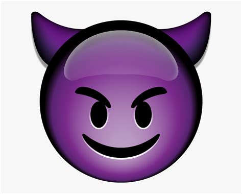 Download Devil Emoji Free Emoji Images Png Purple Devil Emoji