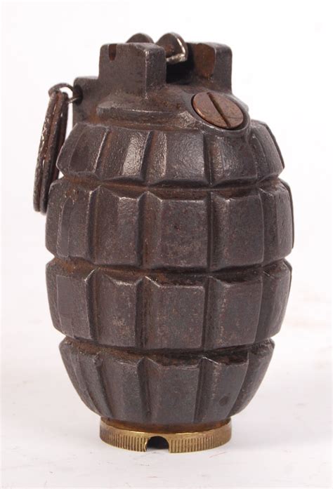 An Original Wwi First World War British Mills Bomb Hand Grenade