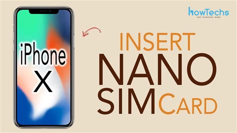 Nov 09, 2018 · almost every iphone comes equipped with a sim card tray*; iPhone X - How to Insert SIM Card - YouTube