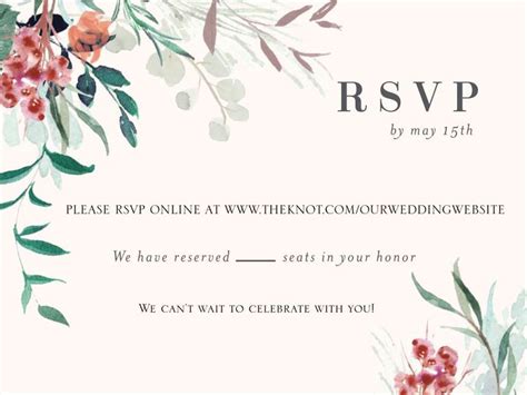 Wedding Website Rsvps How To Request Them And What To Expect
