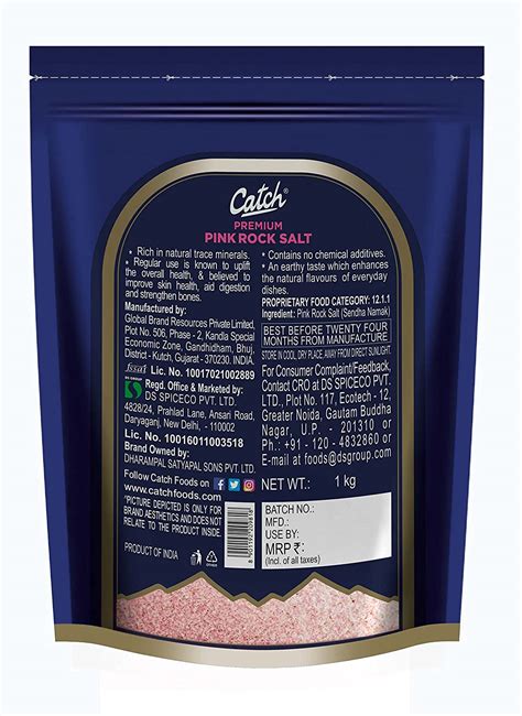 buy catch pink rock salt premium sendha namak 1 kg at best price in udaipur d shans