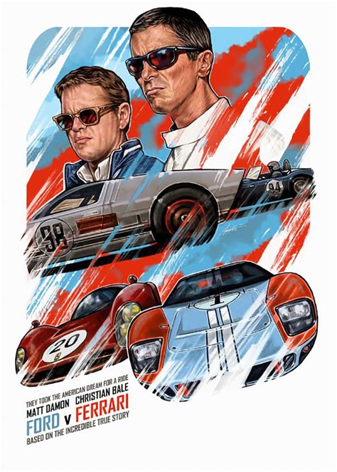 By the end of it, however, miles is willing to give up his pride and let another ford driver win, and he and shelby develop a better friendship because of it. Ford V Ferrari 2019 Movie Poster - What's New