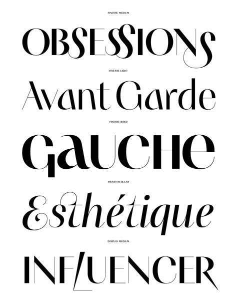 Pf Marlet Edgy Elegant And Probably The Ideal Font Of The Month
