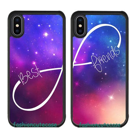 Bff Best Friend Couple Rubber Phone Case Cover For Iphone Xs Mar