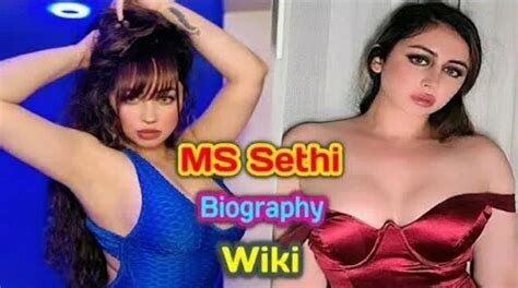 Ms Sethi Instagram Star Wiki Bio Age Height Weight Net Worth