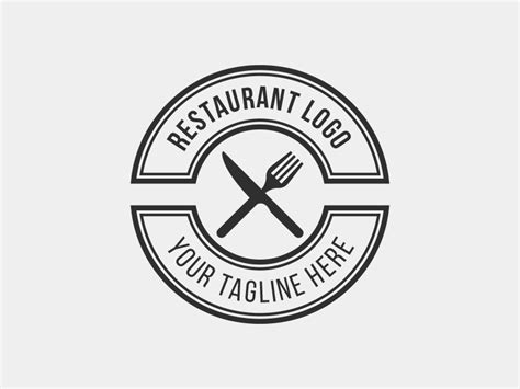 Restaurant Logo Template Rainbowlogos