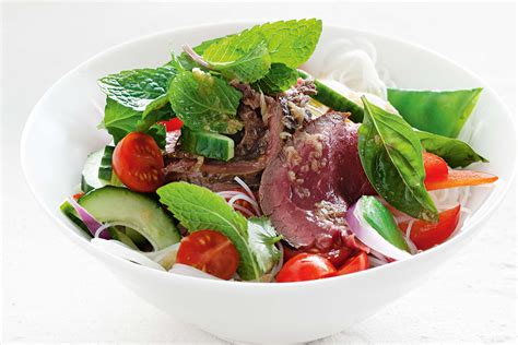 Thai Beef Salad With Noodles Recipe Recipe Cart
