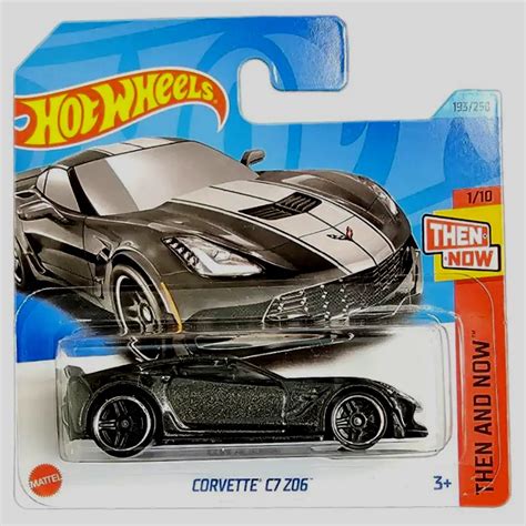 Chevrolet Corvette C7 Z06 Svart Hot Wheels 164