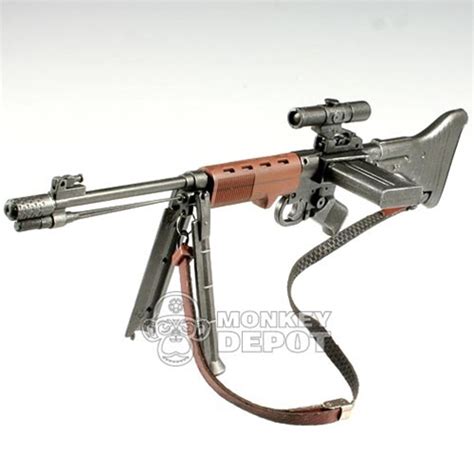 Rifle Toys City German Wwii Fg42 First Model Wscope