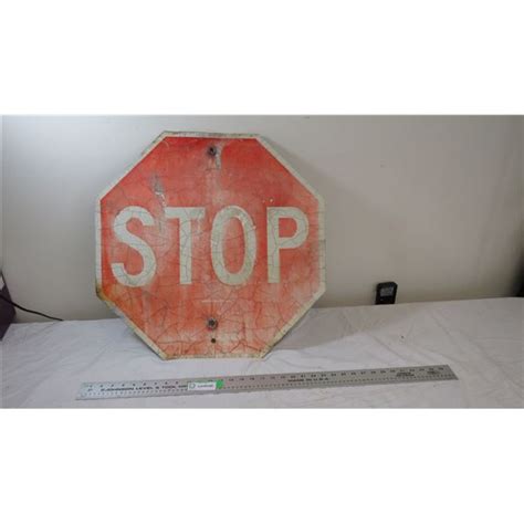 Aluminum Stop Sign 235x235 Bodnarus Auctioneering
