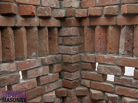 Vertical Sawtooth Soldier Brick Detail Brick Decor Brick Masonry Brick