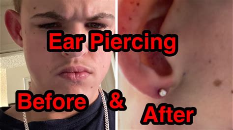 Getting My Ears Pierced Youtube