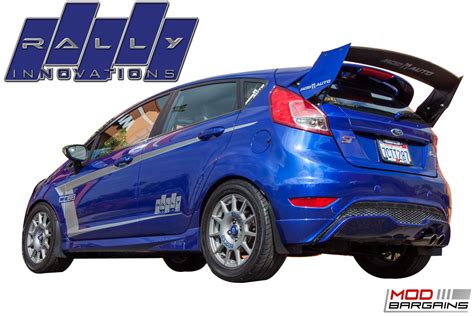 Race Rear Wing Spoiler For 2014 Ford Fiesta St Mk 75 Ja8 St180 By