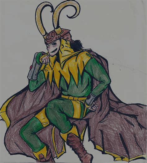 Comic Book Loki By That Love Voodoo On Deviantart