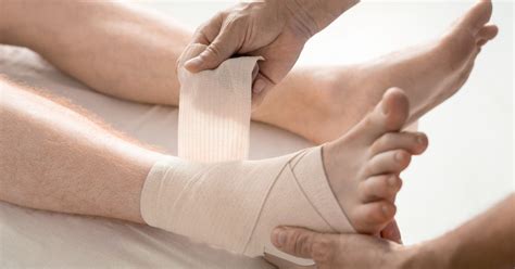 How To Wrap A Sprained Ankle American Foot And Leg Specialists