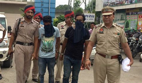 Two Gangsters Arrested Pistols Cash Recovered The Tribune India