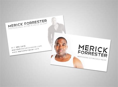 Actor | far from heaven. Sleek Custom Actor Business Cards #actor #businesscards ...
