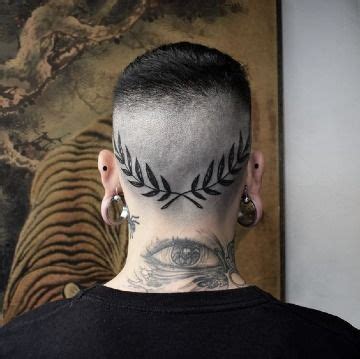Tatuajes Modernos En La Cabeza Para Hombre Ropa Para Hombres