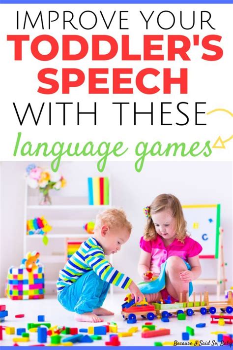 Improve Your Toddlers Speech With These 3 Simple Language Games