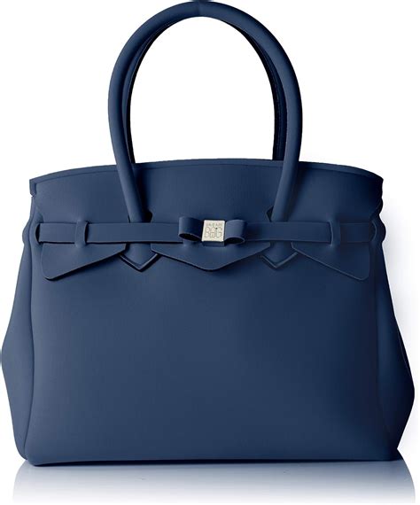 Save My Bag Shoulder Bag Blu Balena Handbags