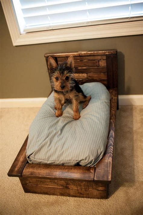 Unique among dog beds, the dogbed4less is made of conforming gel foam, which focusses on alignment support and minimizing pressure points. 27 DIY Pet Bed Ideas For Your Inspiration - InteriorSherpa