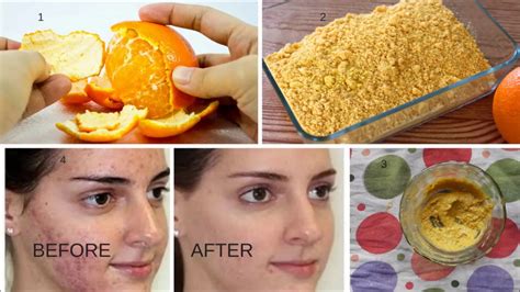 How To Brighten Skin At Home Easily How To Make Orange Peel Powder At