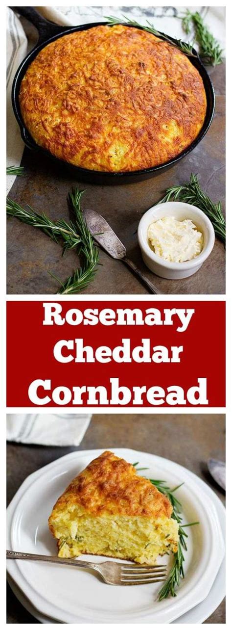 Mix all the ingredients together in a large bowl. Rosemary Cheddar Cornbread • Unicorns in the kitchen