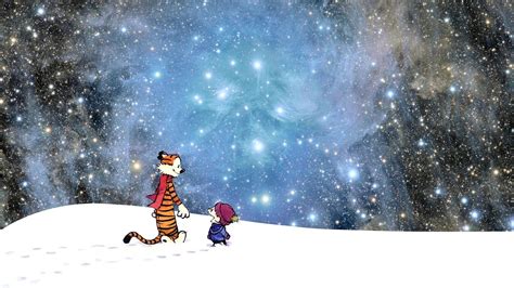 46 Calvin And Hobbes Stars Wallpaper