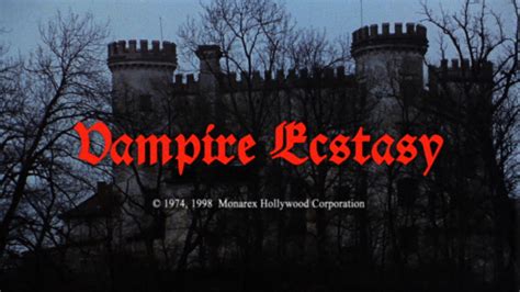 Vampire Ecstasy Blu Ray Marie Forså